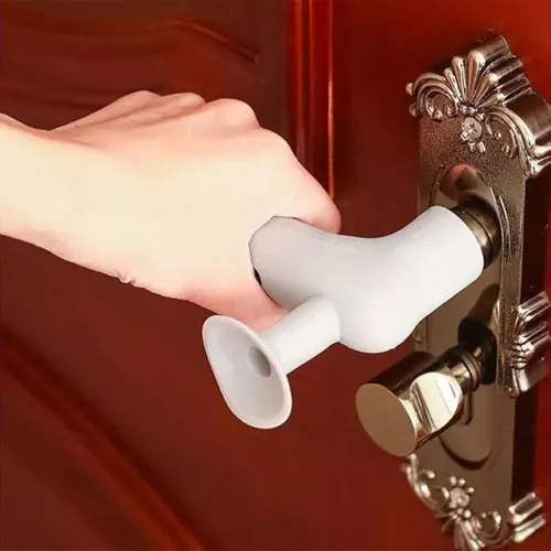 Protecteur de poignée de porte en Silicone avec Ventouse - Anti-Choc (1Pcs)