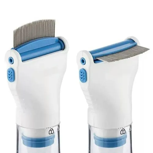 Peigne Électrique Anti-Poux  Nettoyeur de Cheveux Pratique