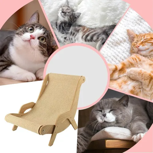 Fauteuil Relax en Sisal pour Chats et Animaux de Compagnie