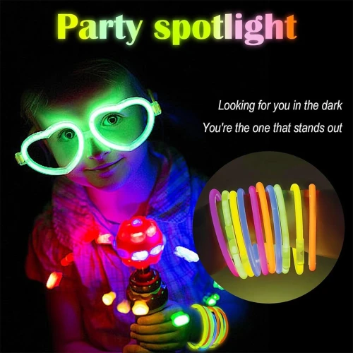 Bracelets Lumineux 50 Pièces  Glow Party 8inch