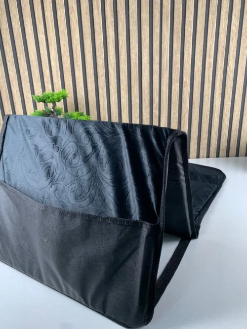 Tapis Sultan V2 pour Prière  Pliable avec Support Dossier et Poche Arrière