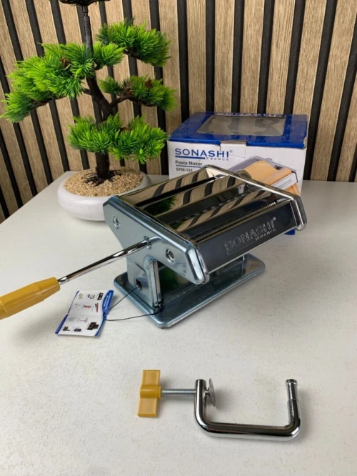 Sonashi SPM-151 Machine Manuelle 3en1 pour Pâtes et Nouilles Maison