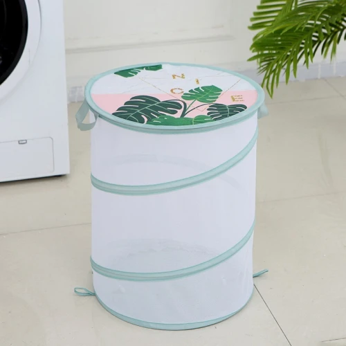 Panier à Linge Sale Pliable avec Couvercle - Pratique et Compact