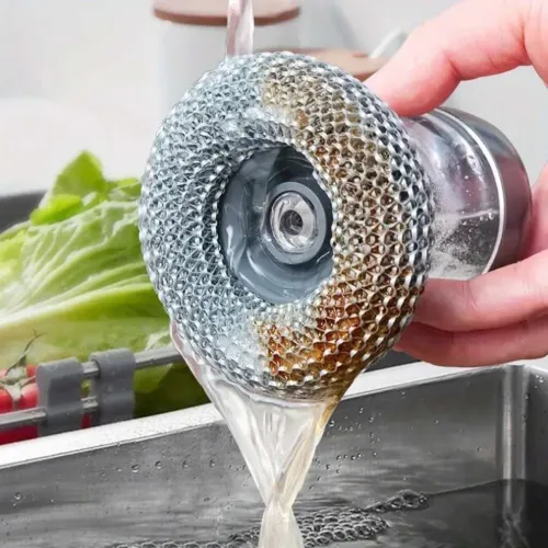 Brosse à Main avec Distributeur de Savon pour Cuisine  فرشاة يدوية بموزع صابون للمطبخ