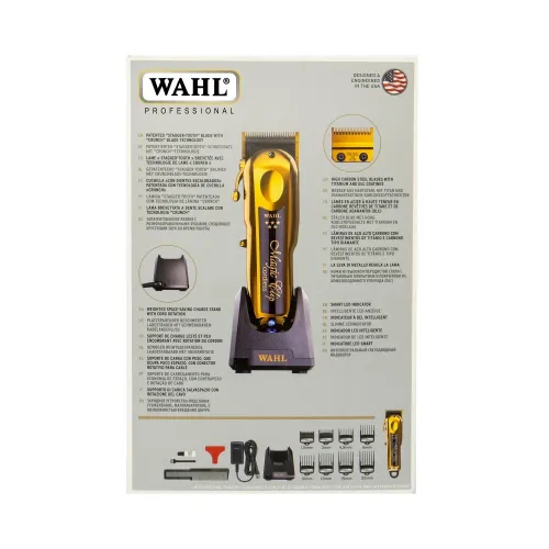 Wahl Magic Clip Gold Sans Fil  Tondeuse de Coupe Professionnelle