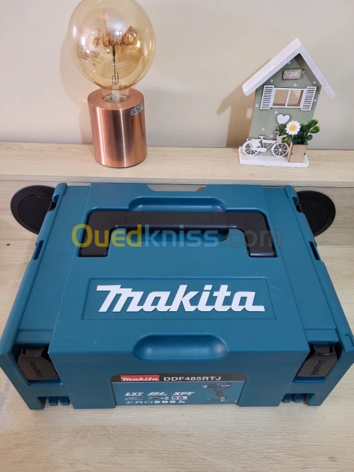 Makita - Perceuse visseuse Brushless 18 V Ø 13 mm + 2 batteries 5Ah + chargeur + Makpac - DDF485RTJ