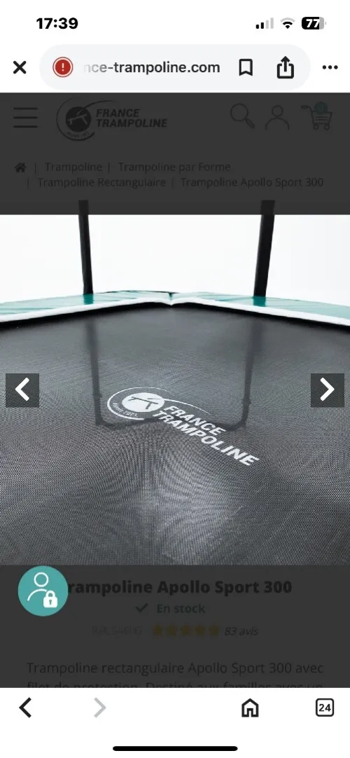 Trampoline appolo