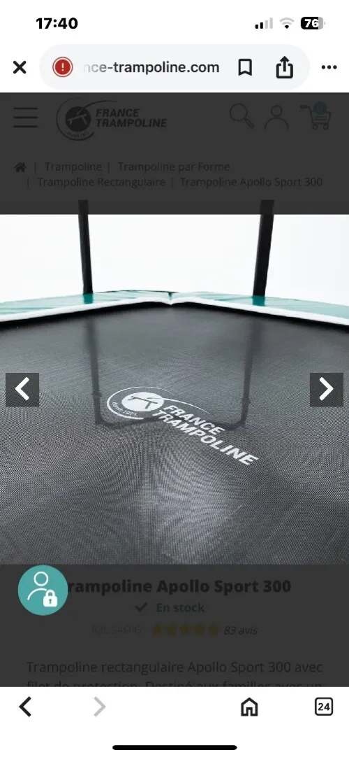 Trampoline appolo