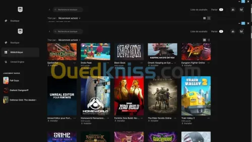 Compte Jeux Original (362 Jeux) pc ,Epic game