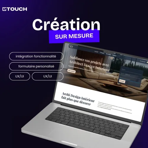 Création site web