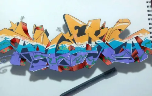 dessin graffiti / décoration