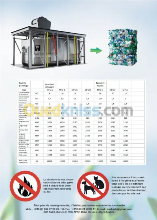 Fabrication et instalation