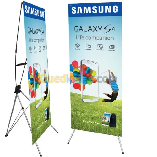 Banderoles et X-Banners