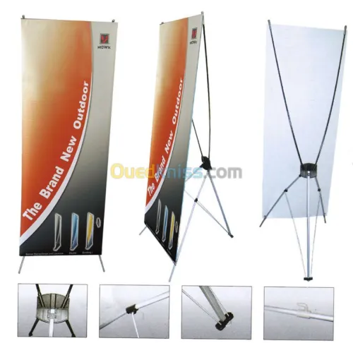 Banderoles et X-Banners