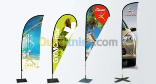 Banderoles et X-Banners