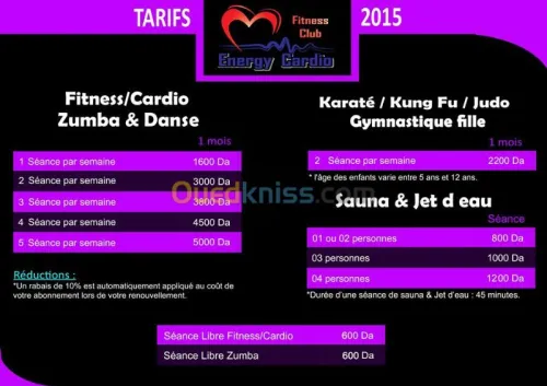 salle de sport femmes & enfants
