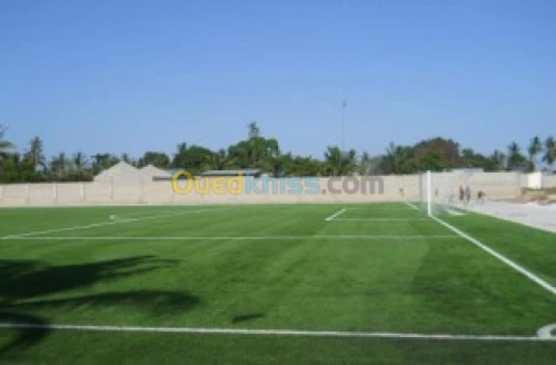 Fourniture et pose du gazon synthétiqu