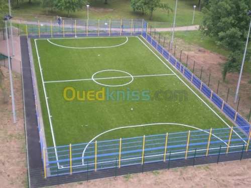 Fourniture et pose du gazon synthétiqu