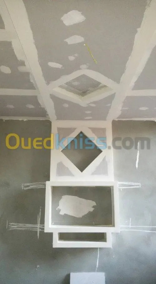 Decoration placo platre BA13