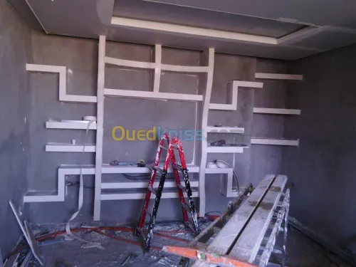 Decoration placo platre BA13