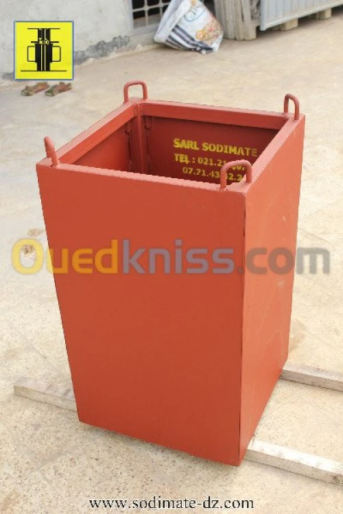 Coffrages métalliques modulaires