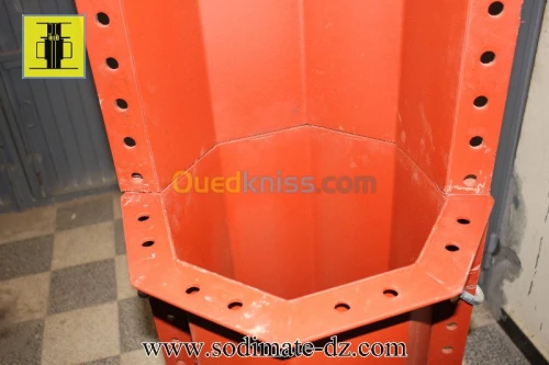 Coffrages métalliques modulaires