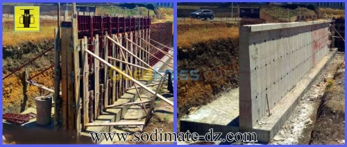 Coffrages métalliques modulaires