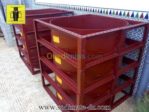 Coffrage pour poteau circulaire