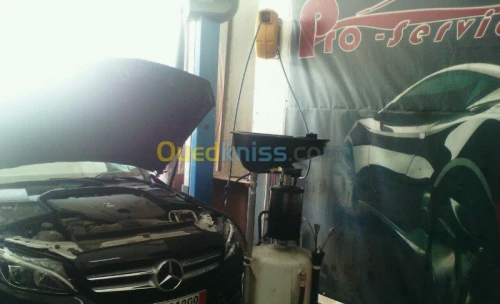 lavage et vidange auto