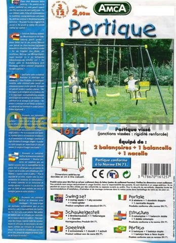 balançoire  toboggan
