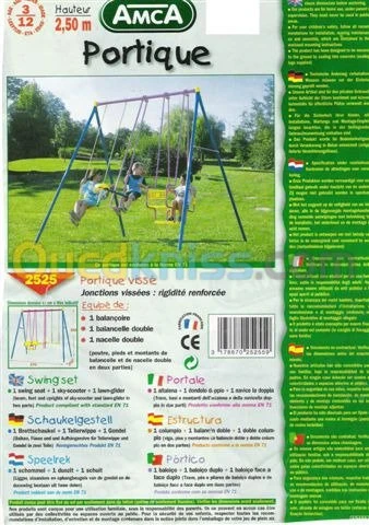 balançoire  toboggan