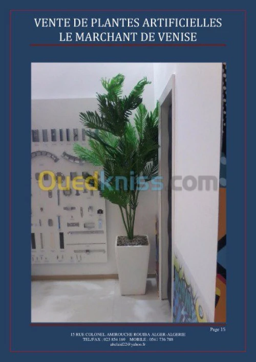 plantes artificielles