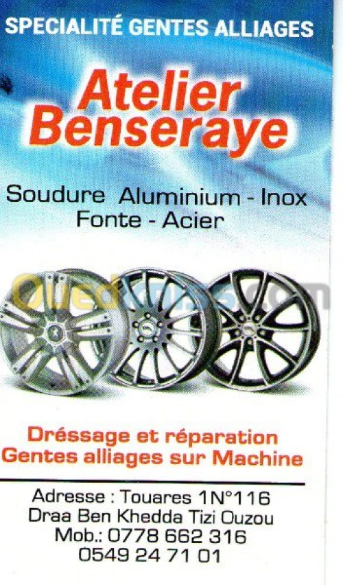 SPECIALISTE GENTES ALLIAGES