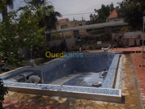 Réalisation de Piscine clé en mains