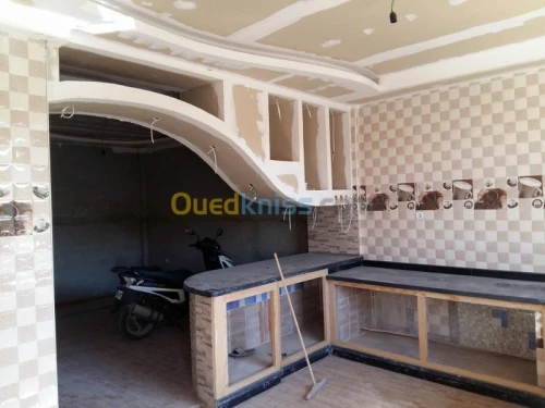 decoration placo platre et electrecite