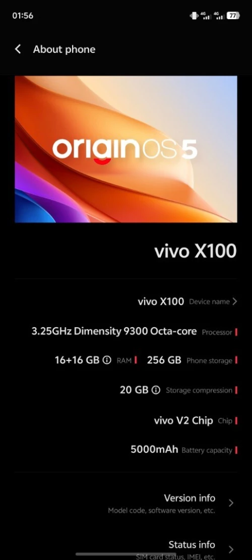 Vivo X100