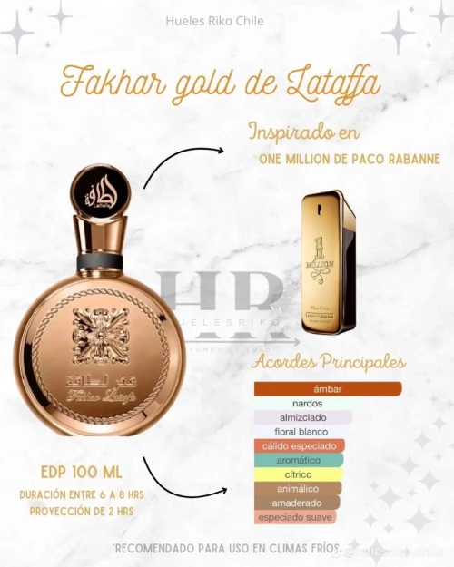Parfum Fakhar Lattafa Gold 100ml 