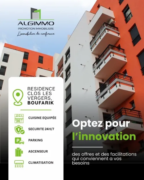 Vente Appartement F4 Blida Boufarik