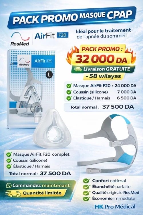 PACK PROMO MASQUE CPAP OFFRE LIMITÉE