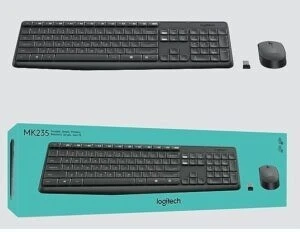 CLAVIER ET SOURIS SANS FIL LOGITECH MK235