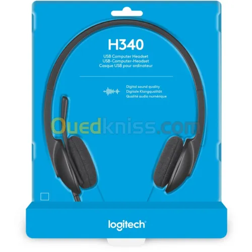 H340 USB HEADSET SOA PLA- CASQUE+MICRO