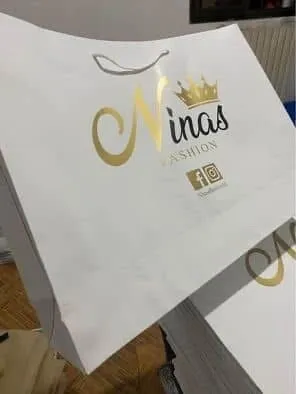 Sac en papier de couché (Lux)