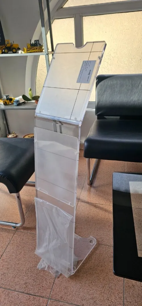 Porte Fiche Technique en PMMA
