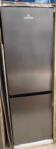 REFRIGERATEUR RAYLAN COMBINE 410L NO FROST GRIS