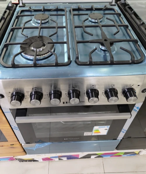 Cuisinière Arthur martin inox gaz/gaz gaz/électrique tabouna