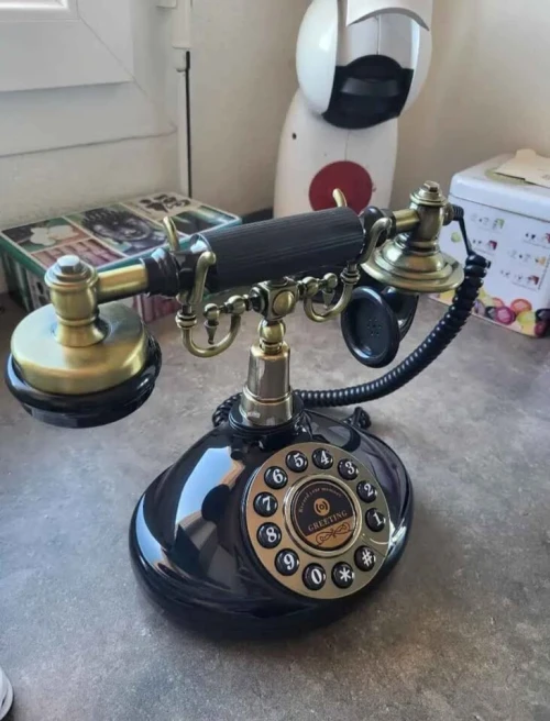 Téléphone d'invités vintage - Charge USB هاتف ضيوف الأفراح و الأعراس كلاسيكي