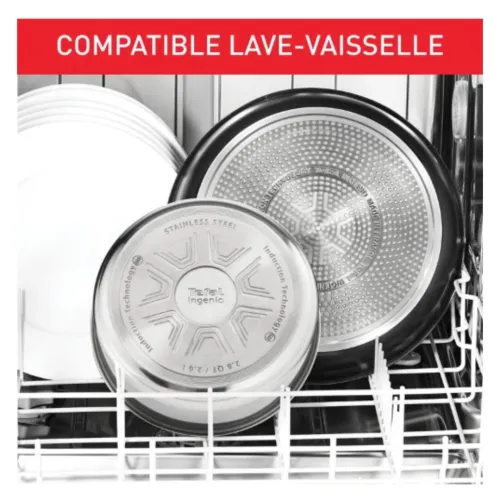 Batterie De Cuisine Tefal Ingenio Cook Eat L881SR04 17 Pieces