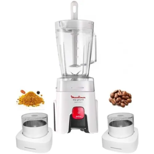 Blender Moulinex Genuine 500 W - Bol 1,75 L - 2Acc LM242B25
