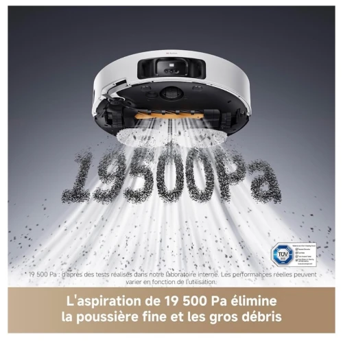 DREAME L50 Pro Ultra Robot Aspirateur Laveur - Vidange Automatique - Navigation360- 19500Pa