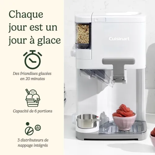 Machine À Glaces , Sorbetière Cuisinart ICE48U